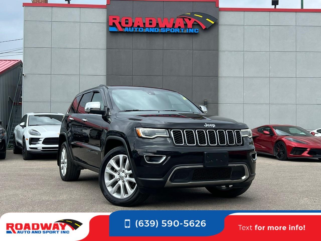 Black 2017 Jeep Grand Cherokee Limited 4WD SUV / Crossover Four-Wheel Drive 8-Speed Automatic