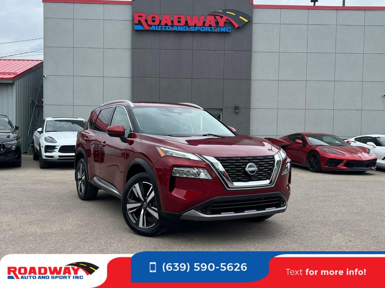 Red 2023 Nissan Rogue SL AWD SUV / Crossover All-Wheel Drive Continuously Variable Transmission