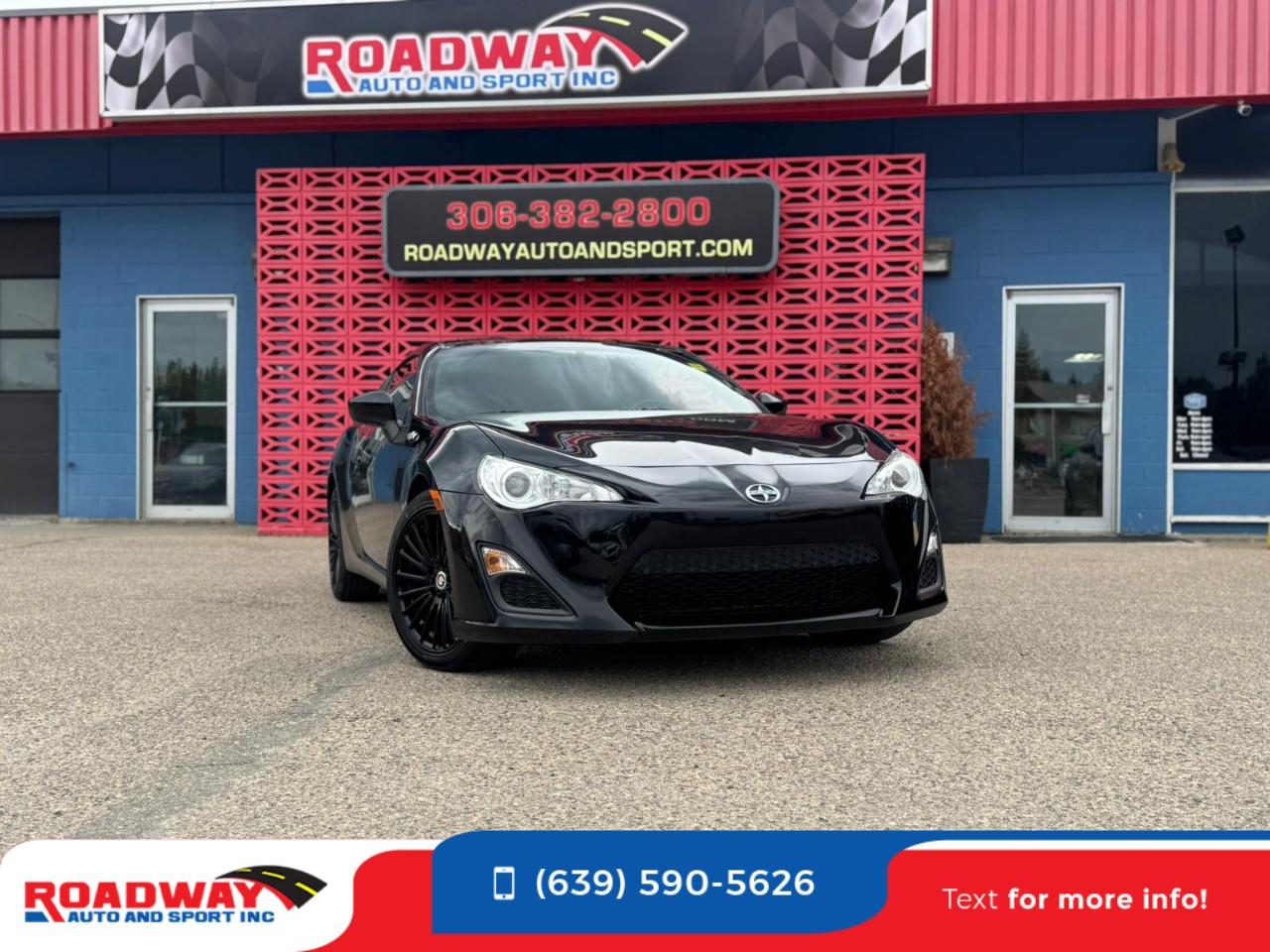 Black 2016 Scion FR-S Coupe 6-Speed Automatic