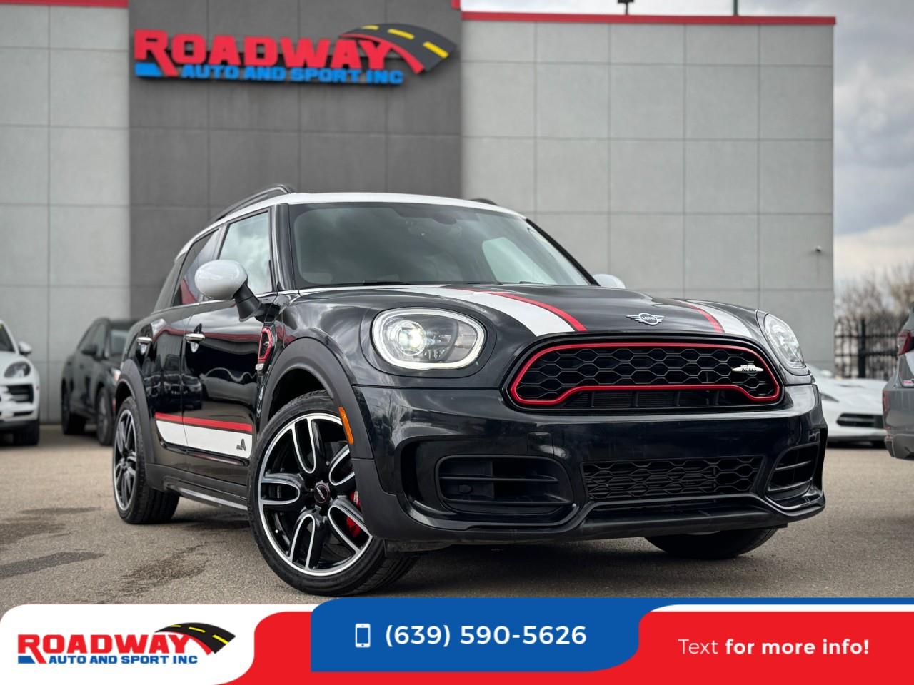 Black 2019 MINI Countryman John Cooper Works ALL4 AWD SUV / Crossover All-Wheel Drive 8-Speed Automatic