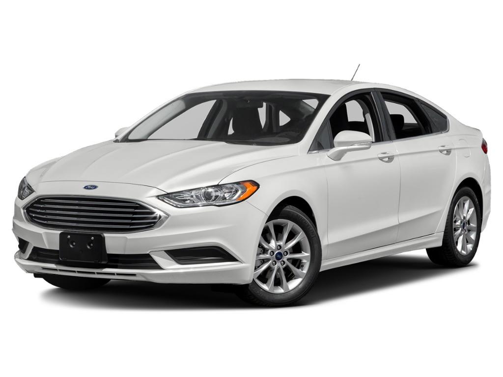 White 2017 Ford Fusion SE Sedan Front-Wheel Drive 6-Speed Automatic