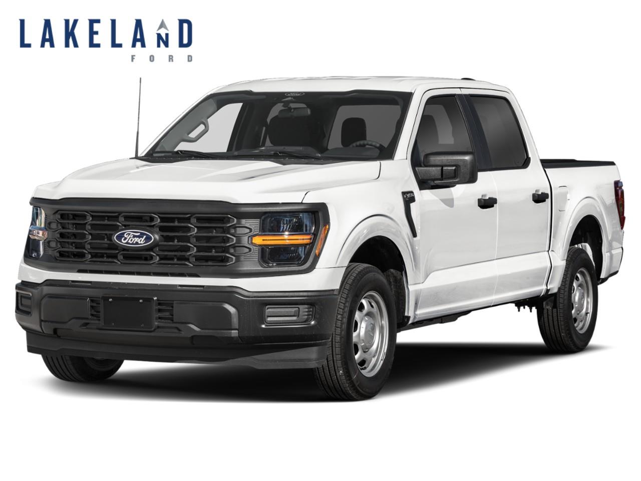 White 2026 Ford F-150 Pickup Truck Four-Wheel Drive Automatic