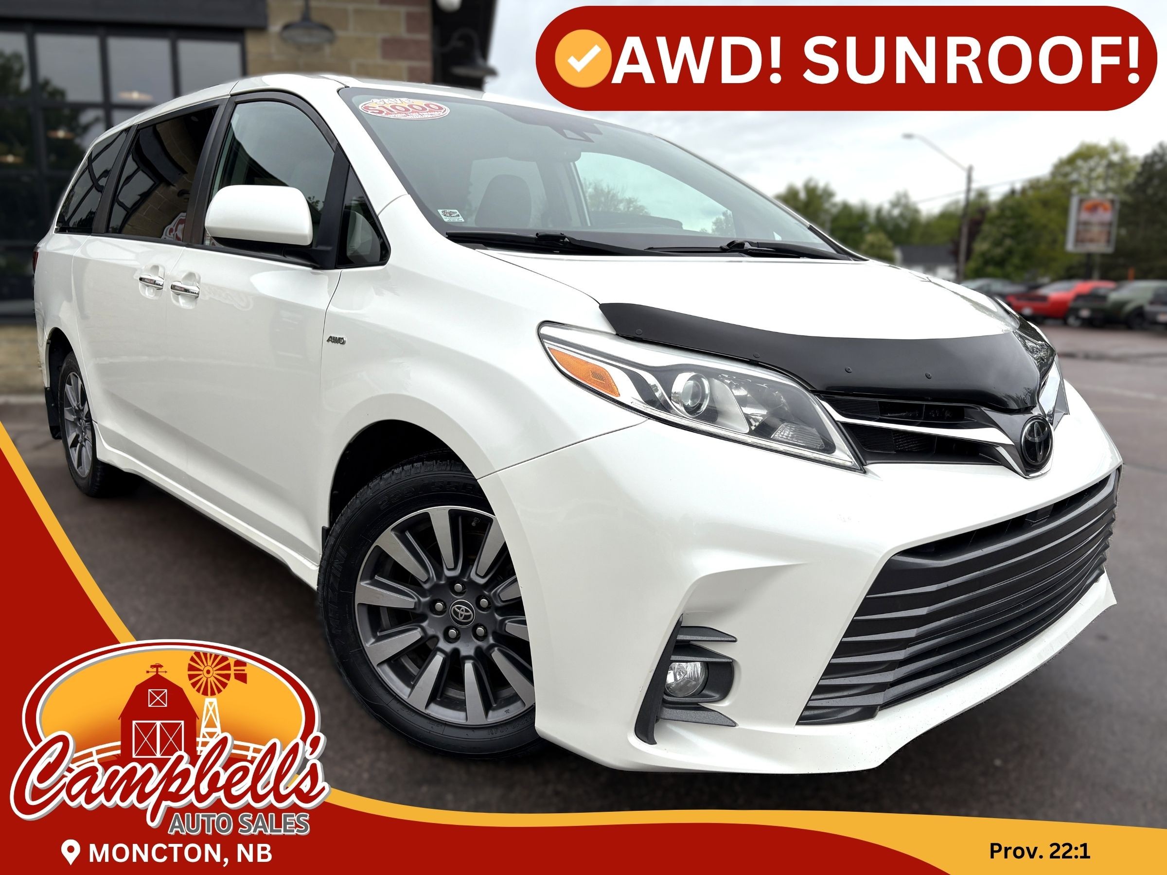 2020 Toyota Sienna XLE 7-Passenger AWD