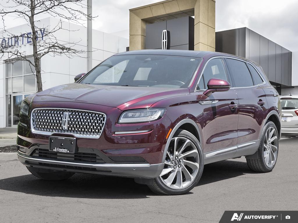 Red (Burgundy) 2022 Lincoln Nautilus Reserve AWD SUV / Crossover All-Wheel Drive Automatic