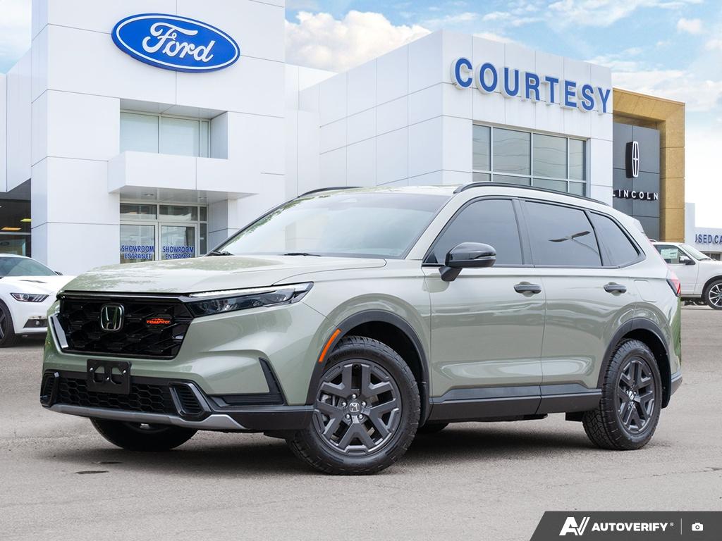 Green 2026 Honda CR-V Hybrid TrailSport AWD SUV / Crossover All-Wheel Drive Continuously Variable Transmission