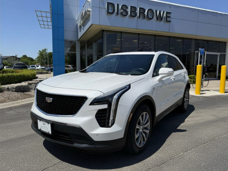 White 2022 Cadillac XT4 Sport AWD SUV / Crossover Four-Wheel Drive 9-Speed Automatic
