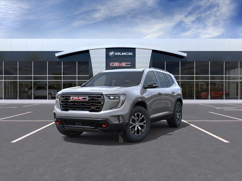 Silver 2026 GMC Acadia AT4 AWD SUV / Crossover Four-Wheel Drive 8-Speed Automatic