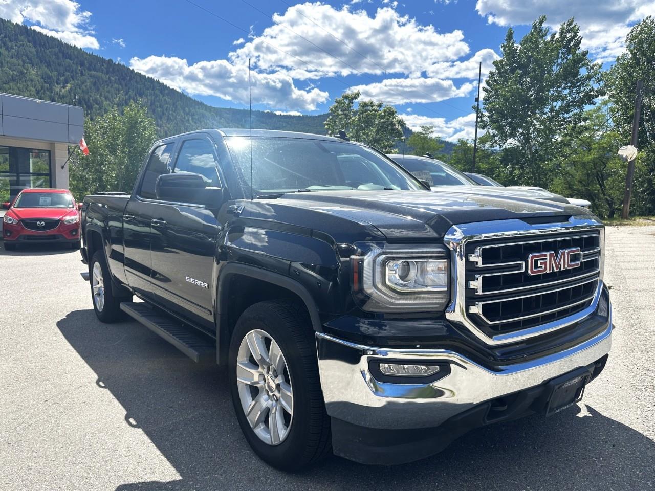 Black 2019 GMC Sierra 1500 Limited Pickup Truck Four-Wheel Drive 6-Speed Automatic