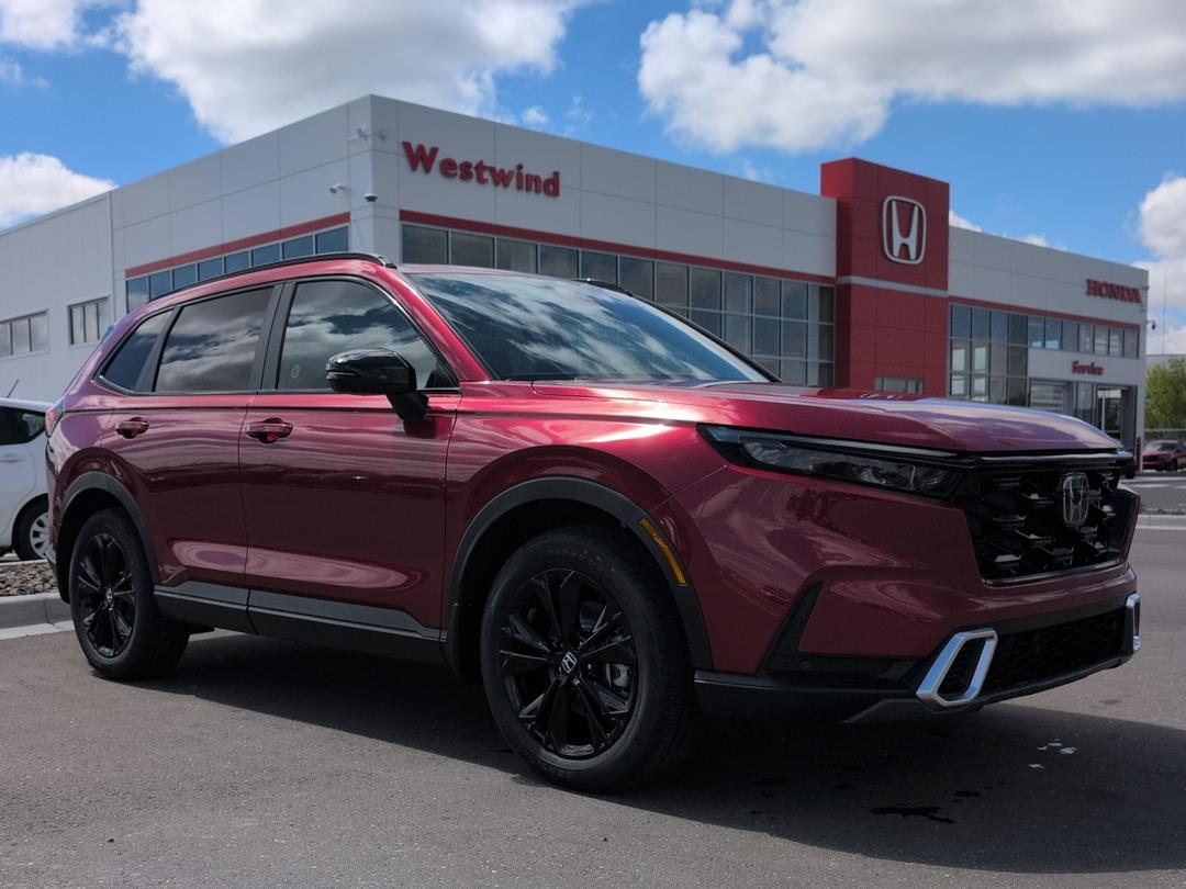 Red 2026 Honda CR-V Hybrid Touring AWD SUV / Crossover Continuously Variable Transmission