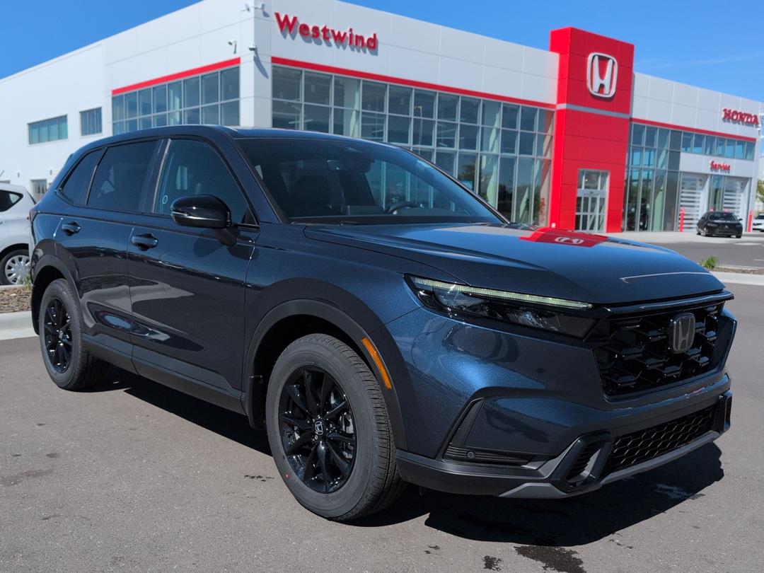 Blue 2026 Honda CR-V Hybrid SUV / Crossover Continuously Variable Transmission