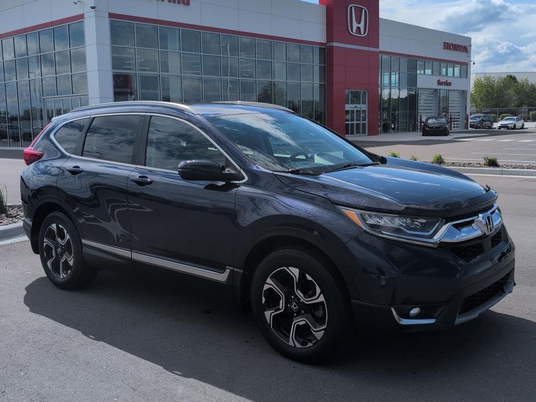 Blue 2018 Honda CR-V SUV / Crossover All-Wheel Drive Continuously Variable Transmission