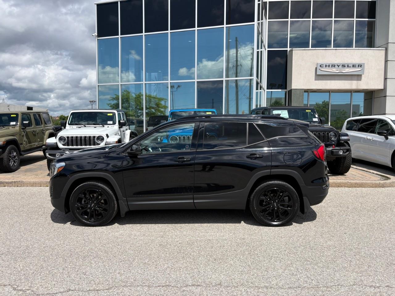 Black 2019 GMC Terrain SUV / Crossover Four-Wheel Drive 9-Speed Automatic