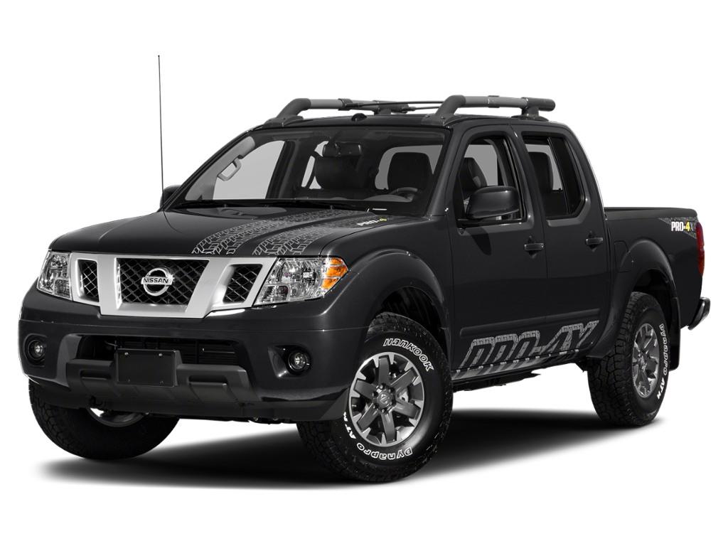 Black 2017 Nissan Frontier PRO-4X Crew Cab 4WD Pickup Truck Four-Wheel Drive 5-Speed Automatic