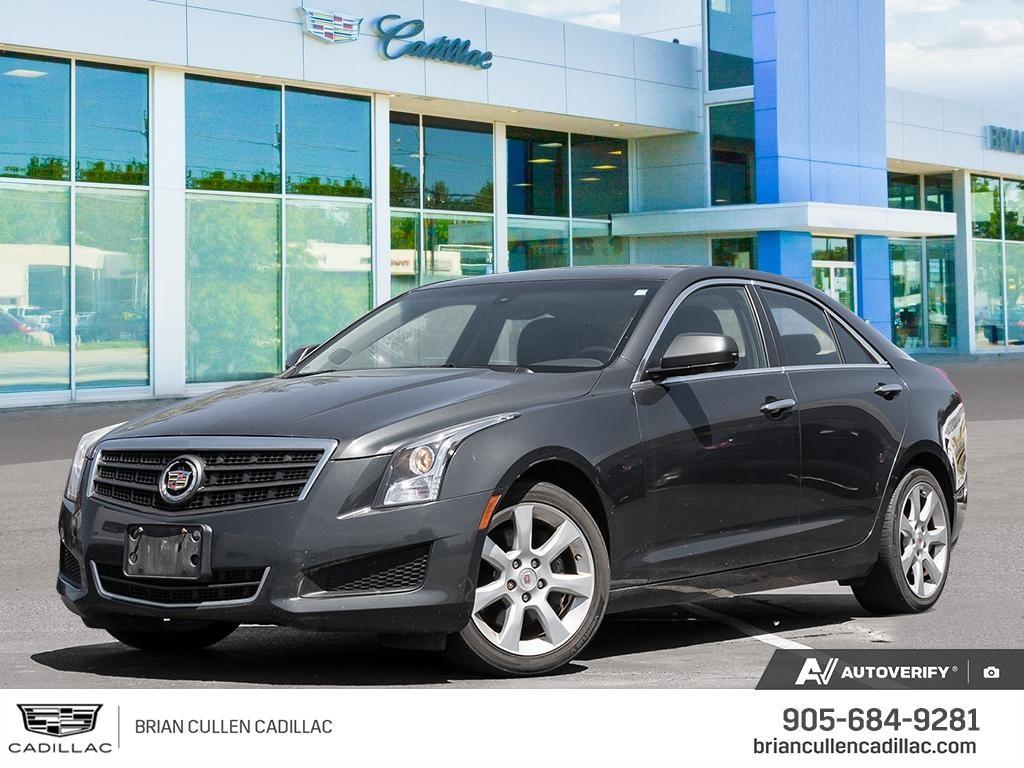 Black 2014 Cadillac ATS 2.0T AWD Sedan All-Wheel Drive 6-Speed Automatic