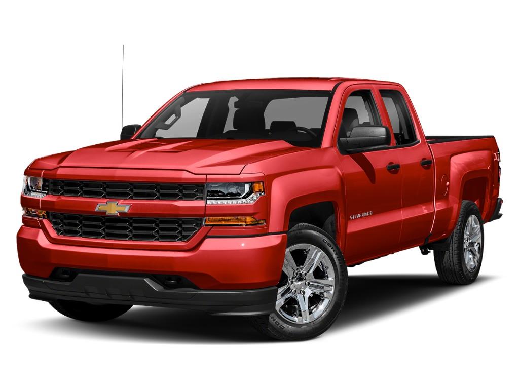 Red 2017 Chevrolet Silverado 1500 Pickup Truck Four-Wheel Drive 6-Speed Automatic