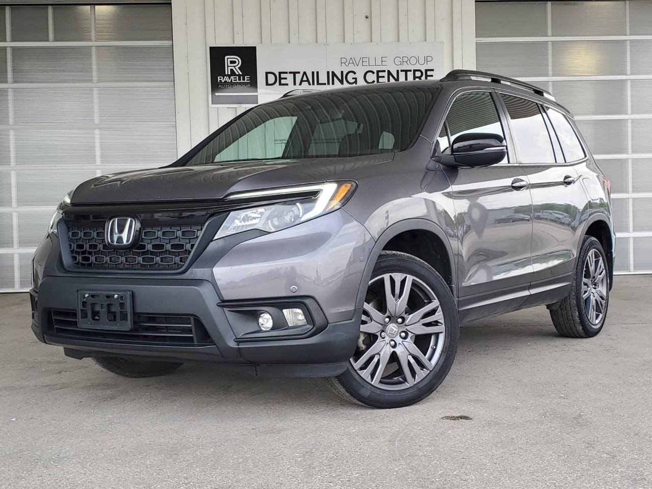 Gray 2021 Honda Passport EX-L AWD SUV / Crossover All-Wheel Drive 9-Speed Automatic