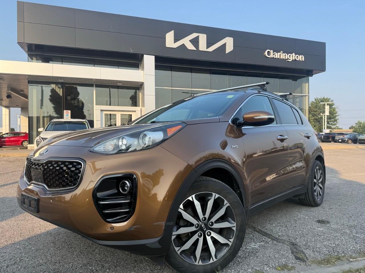 Brown 2018 Kia Sportage SUV / Crossover All-Wheel Drive 6-Speed Automatic