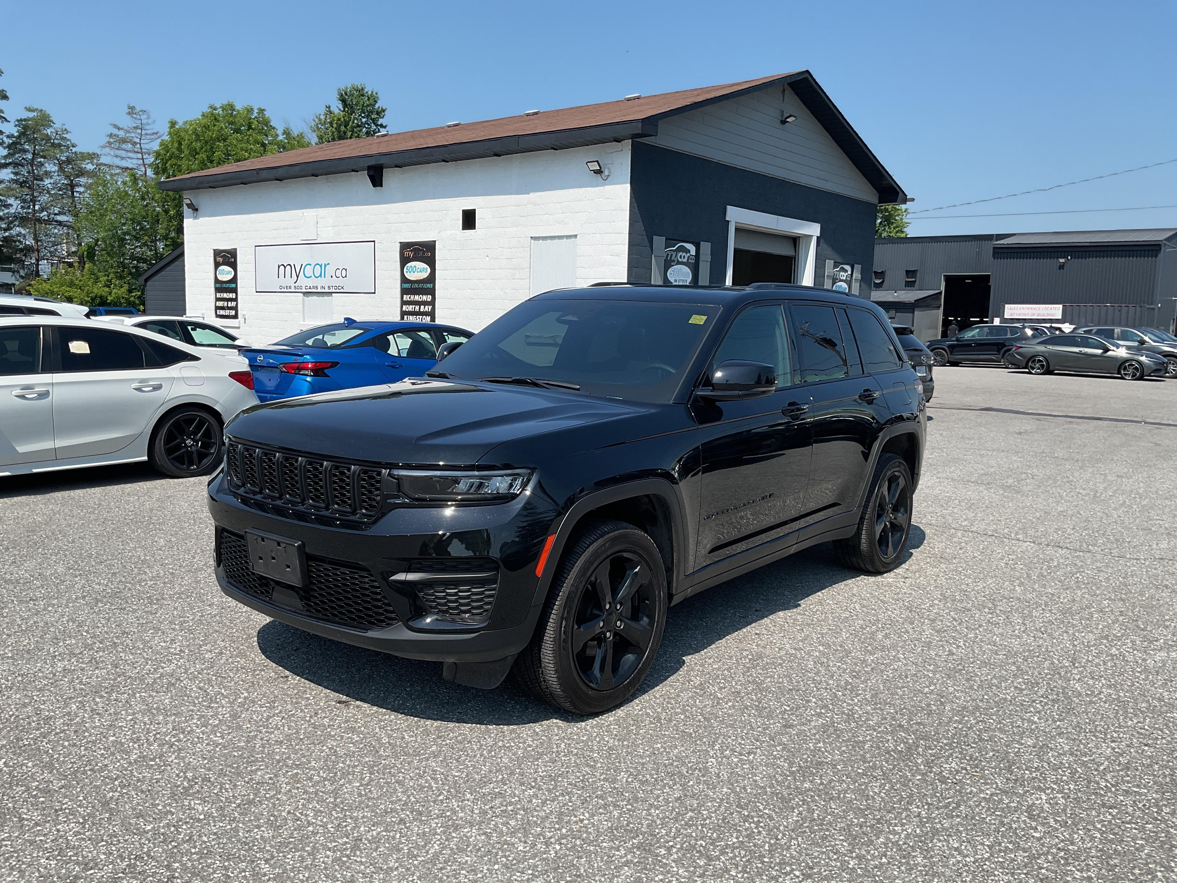 Black 2025 Jeep Grand Cherokee SUV / Crossover Four-Wheel Drive 8-Speed Automatic