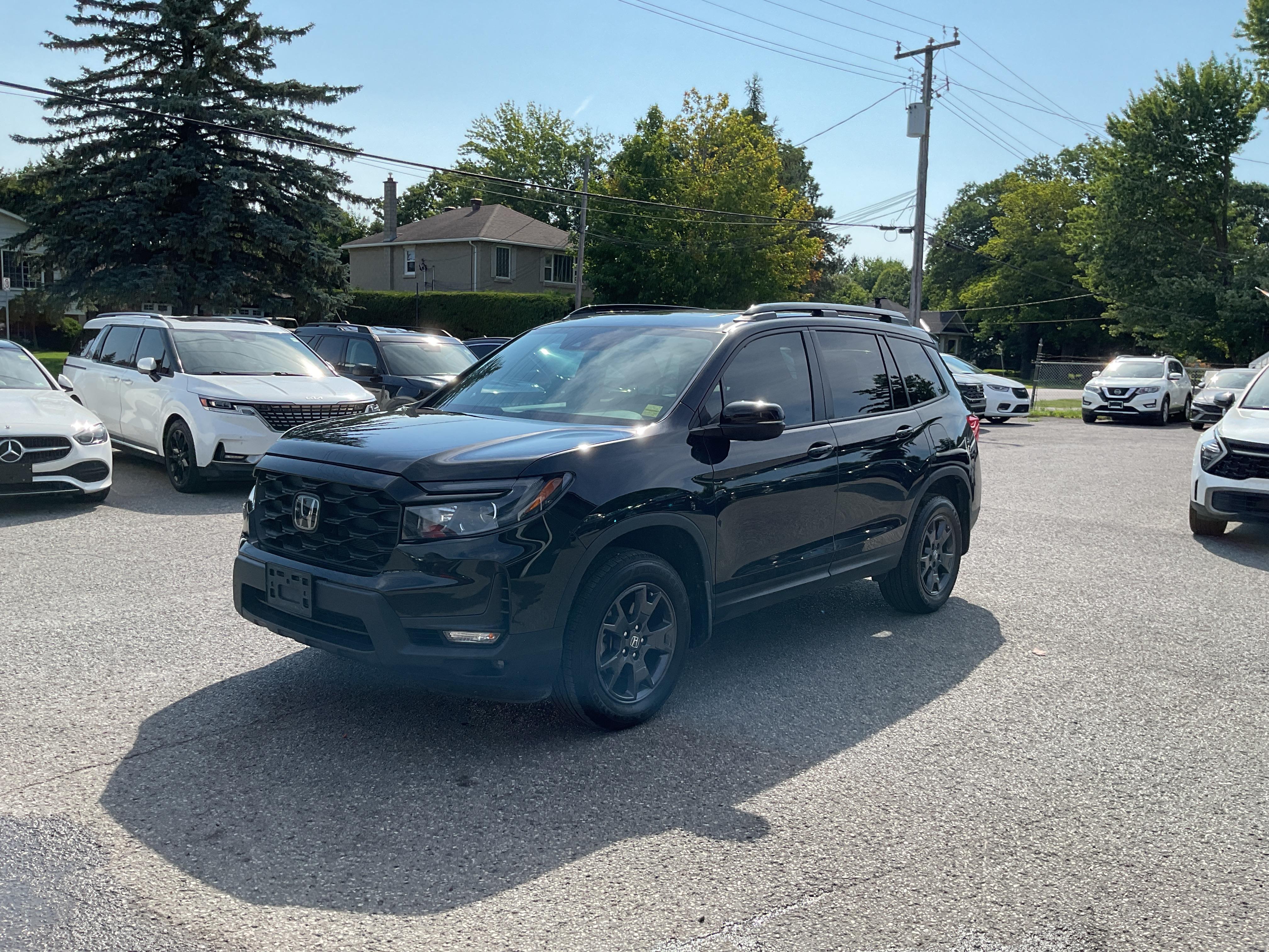 Black 2025 Honda Passport SUV / Crossover  9-Speed Automatic