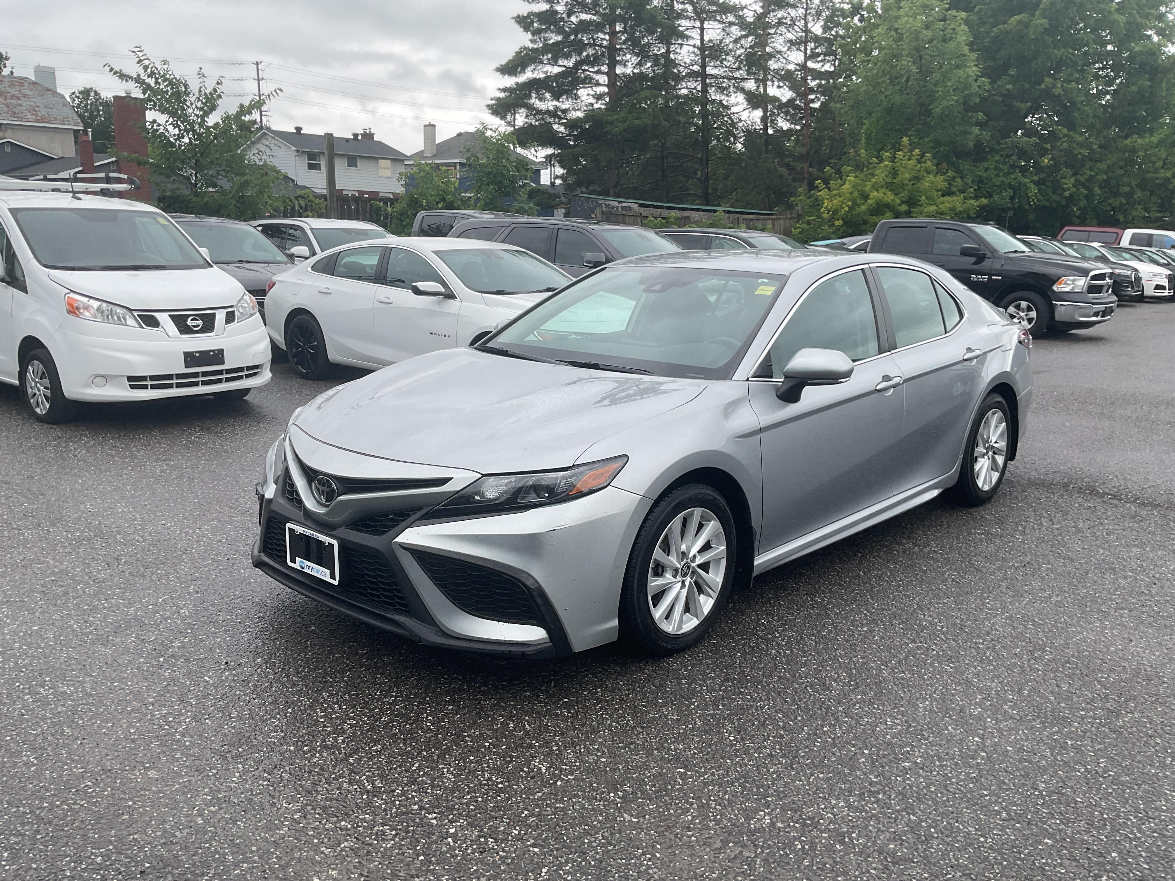 Silver 2023 Toyota Camry Sedan All-Wheel Drive 8-Speed Automatic