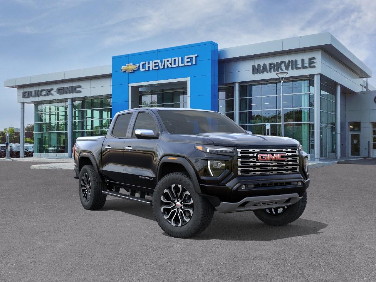 Black 2026 GMC Canyon Pickup Truck Four-Wheel Drive 8-Speed Automatic