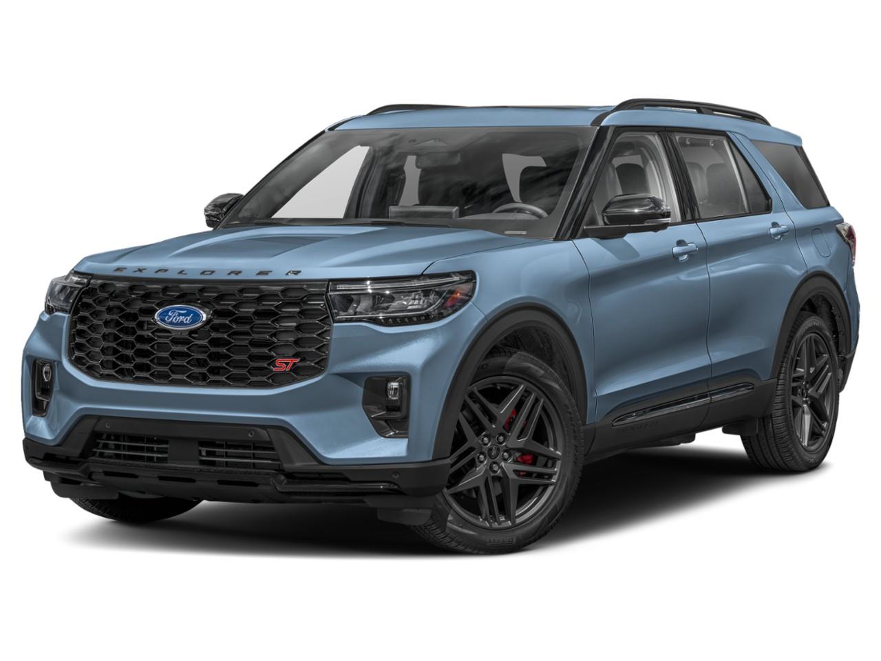 Blue 2025 Ford Explorer SUV / Crossover All-Wheel Drive Automatic