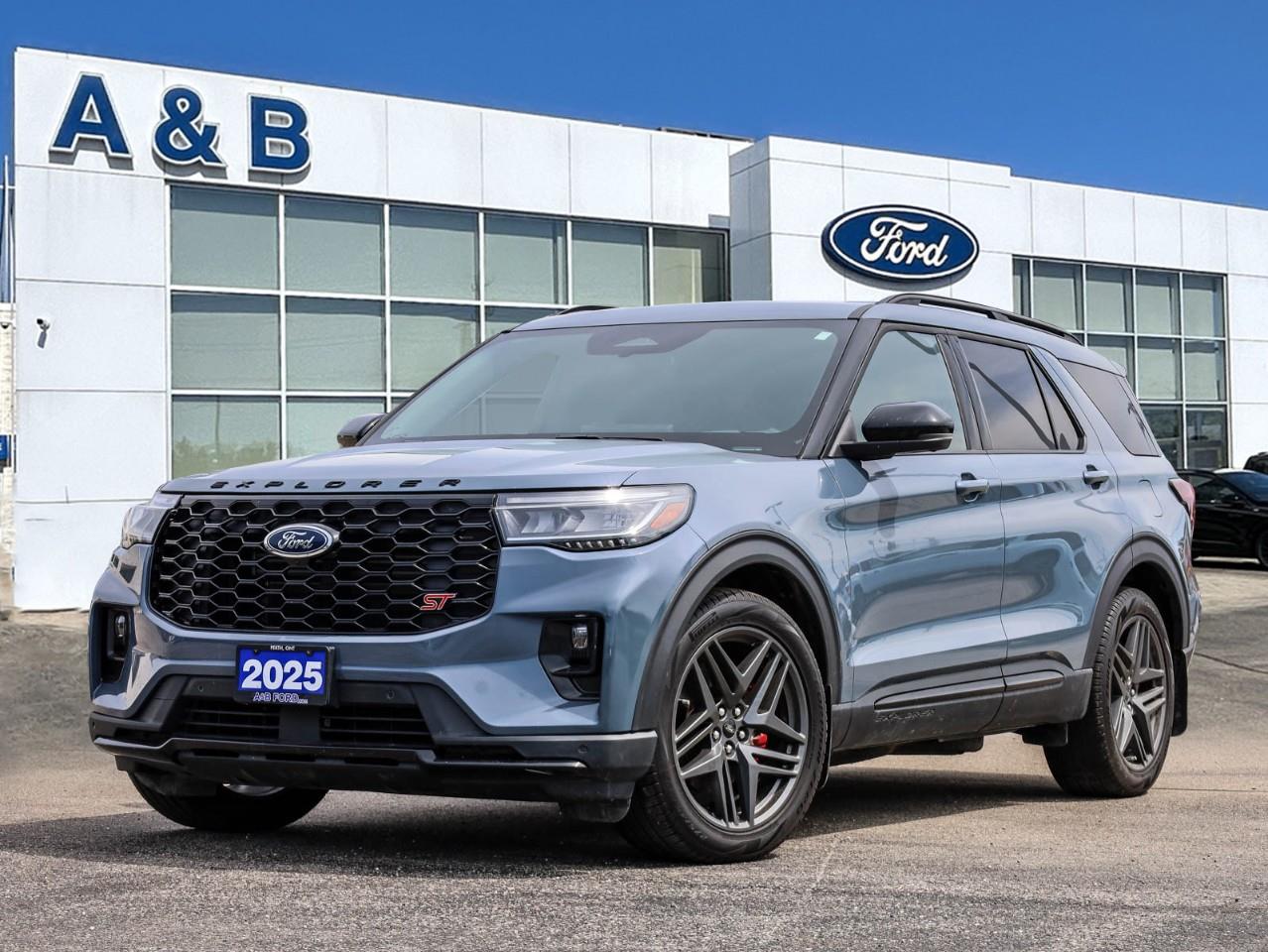 Blue 2025 Ford Explorer SUV / Crossover All-Wheel Drive Automatic
