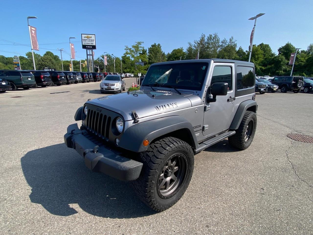 used 2017 Jeep Wrangler car, priced at $19,899