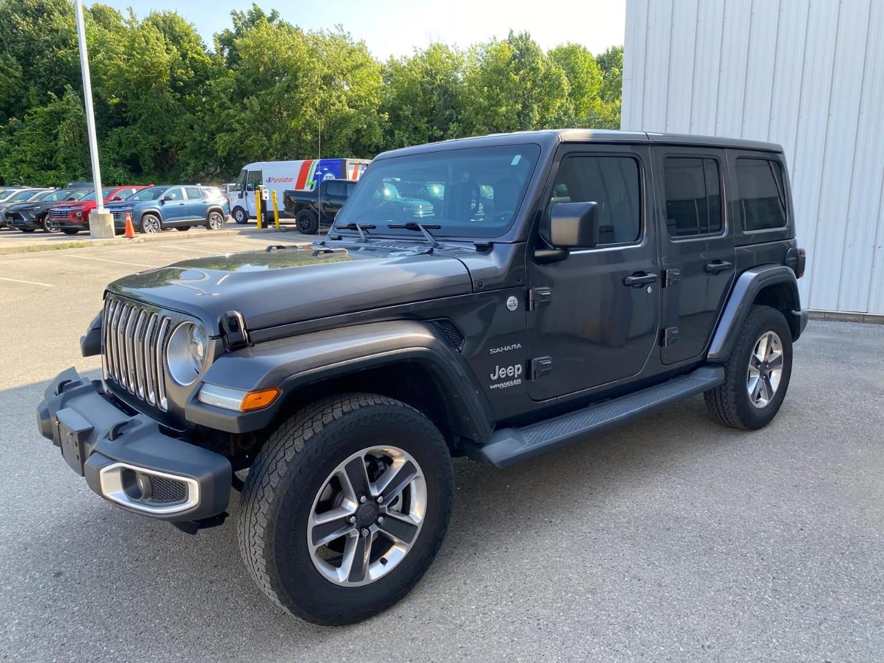 used 2019 Jeep Wrangler Unlimited car, priced at $22,443