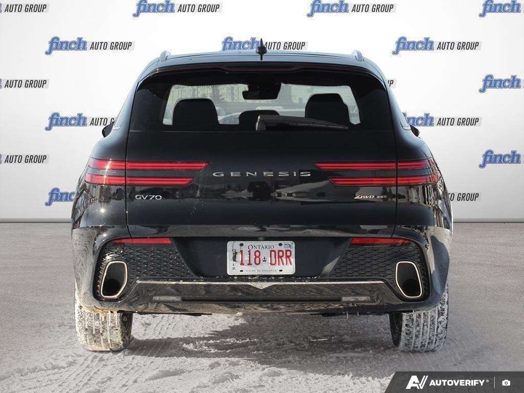 used 2022 Genesis GV70 car, priced at $35,097
