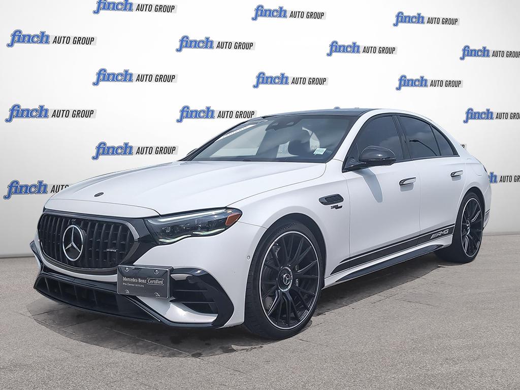 used 2025 Mercedes-Benz AMG E 53 E car, priced at $114,900