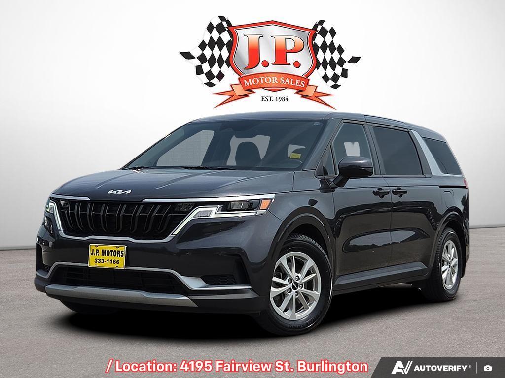 Gray 2023 Kia Carnival Minivan Front-Wheel Drive 8-Speed Automatic