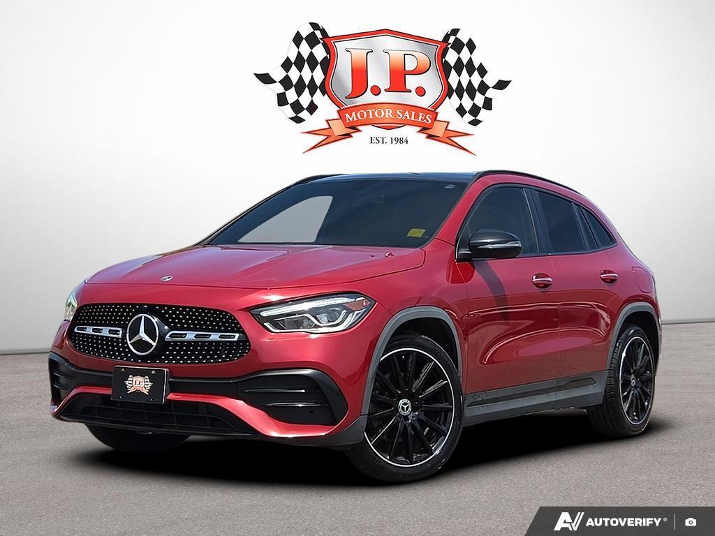 Red 2022 Mercedes-Benz GLA SUV / Crossover All-Wheel Drive 8-Speed Automatic