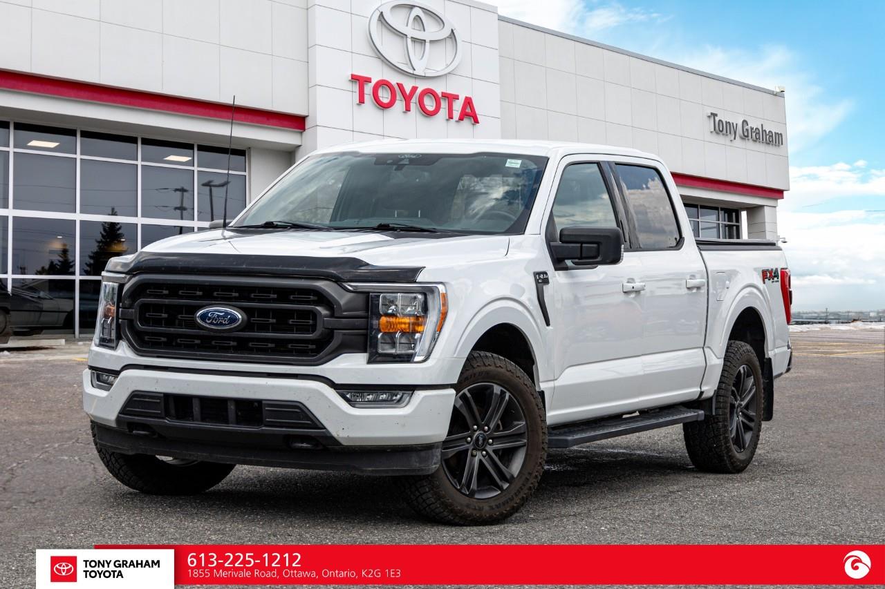 White 2022 Ford F-150 Pickup Truck Four-Wheel Drive Automatic