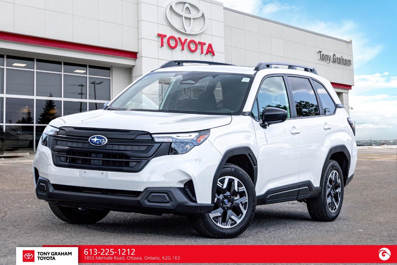 White 2025 Subaru Forester SUV / Crossover Continuously Variable Transmission