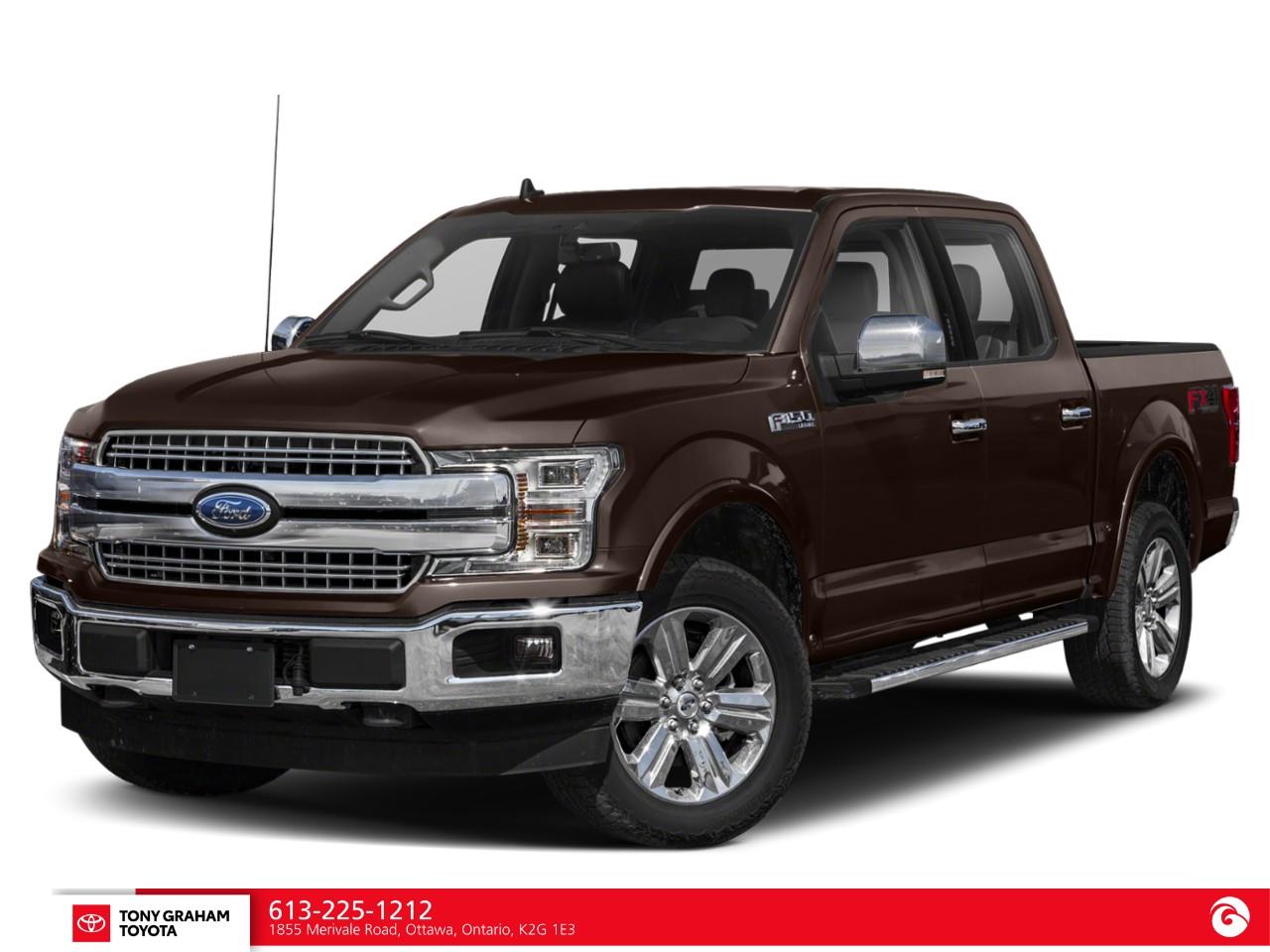 Red 2019 Ford F-150 Pickup Truck Four-Wheel Drive Automatic