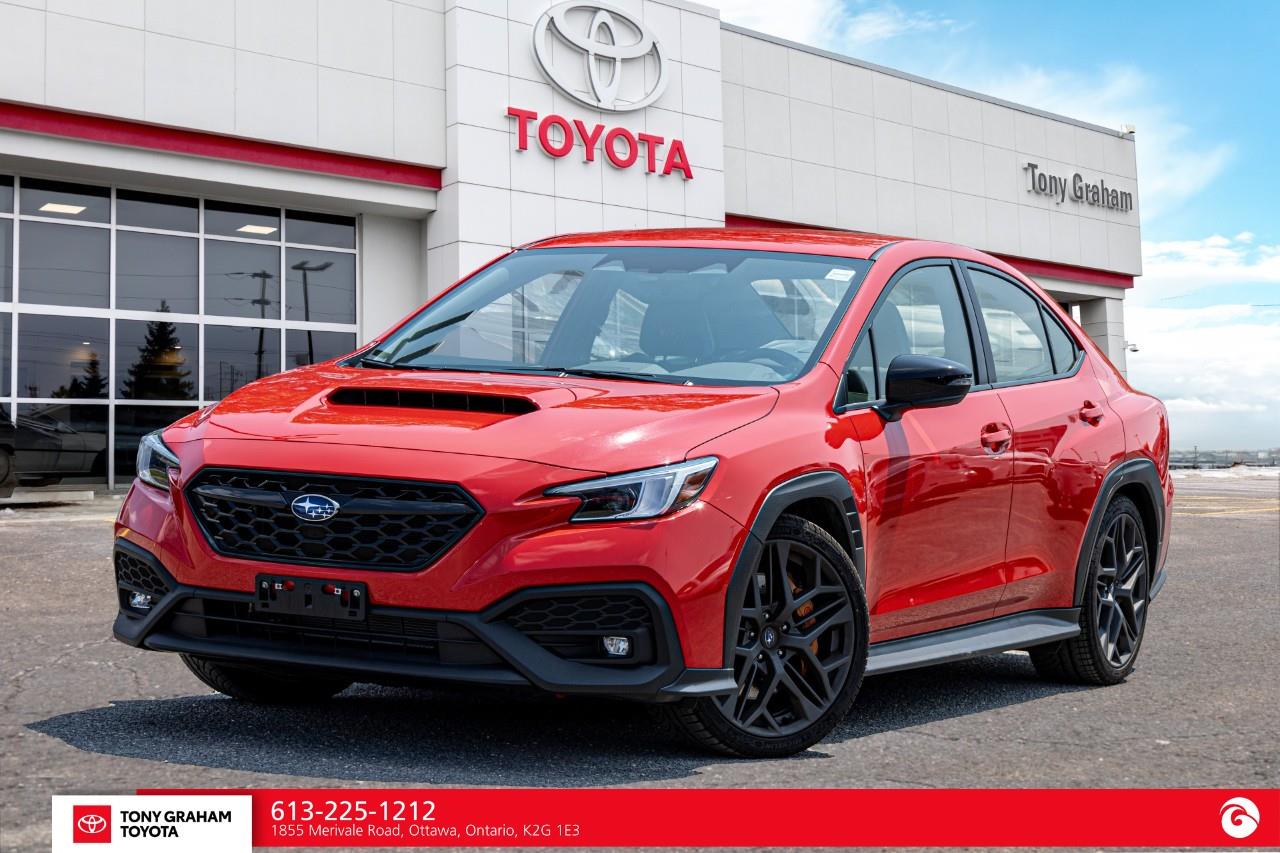 Red 2025 Subaru WRX Sedan All-Wheel Drive 6-Speed Manual