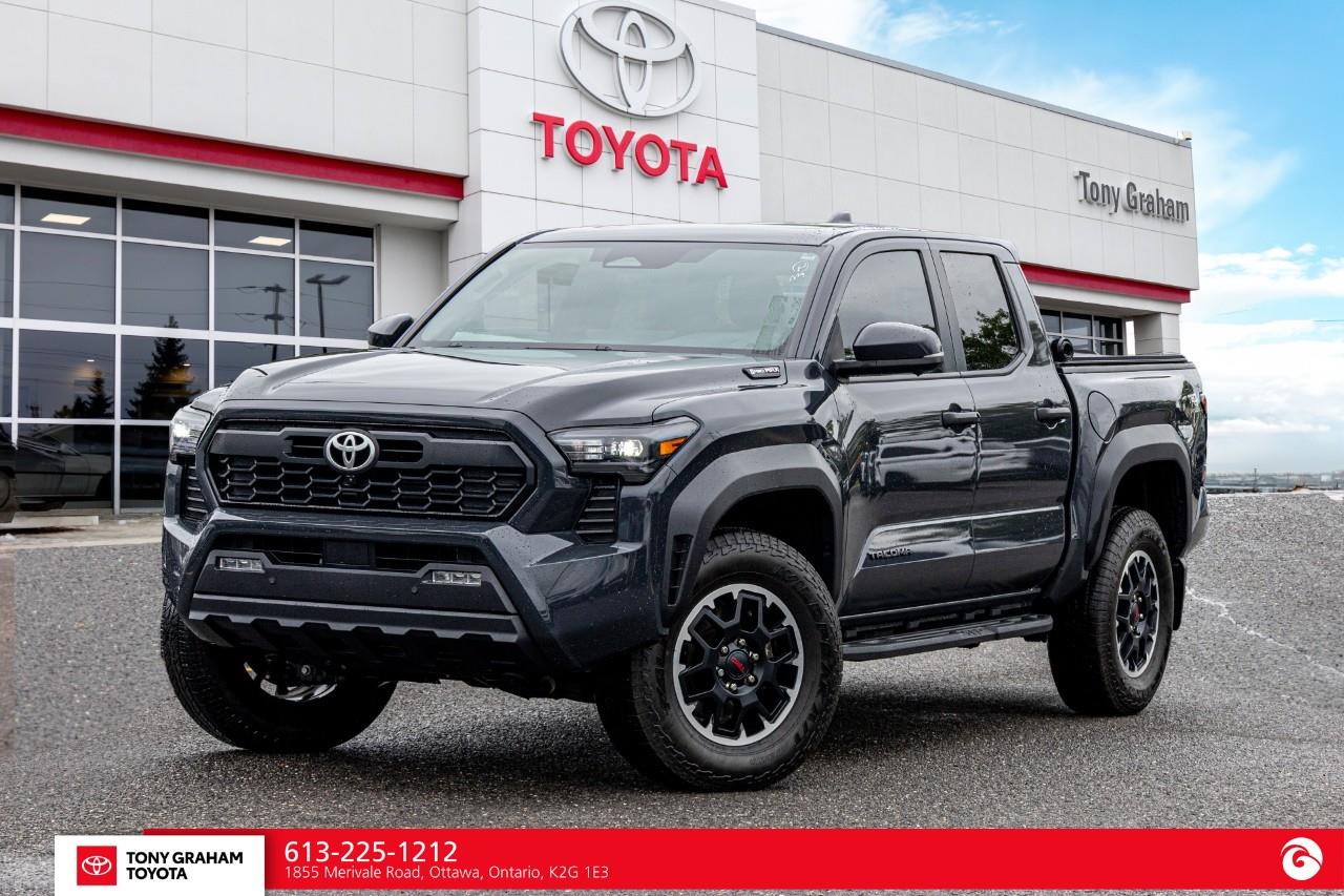 Gray 2025 Toyota Tacoma Pickup Truck 8-Speed Automatic
