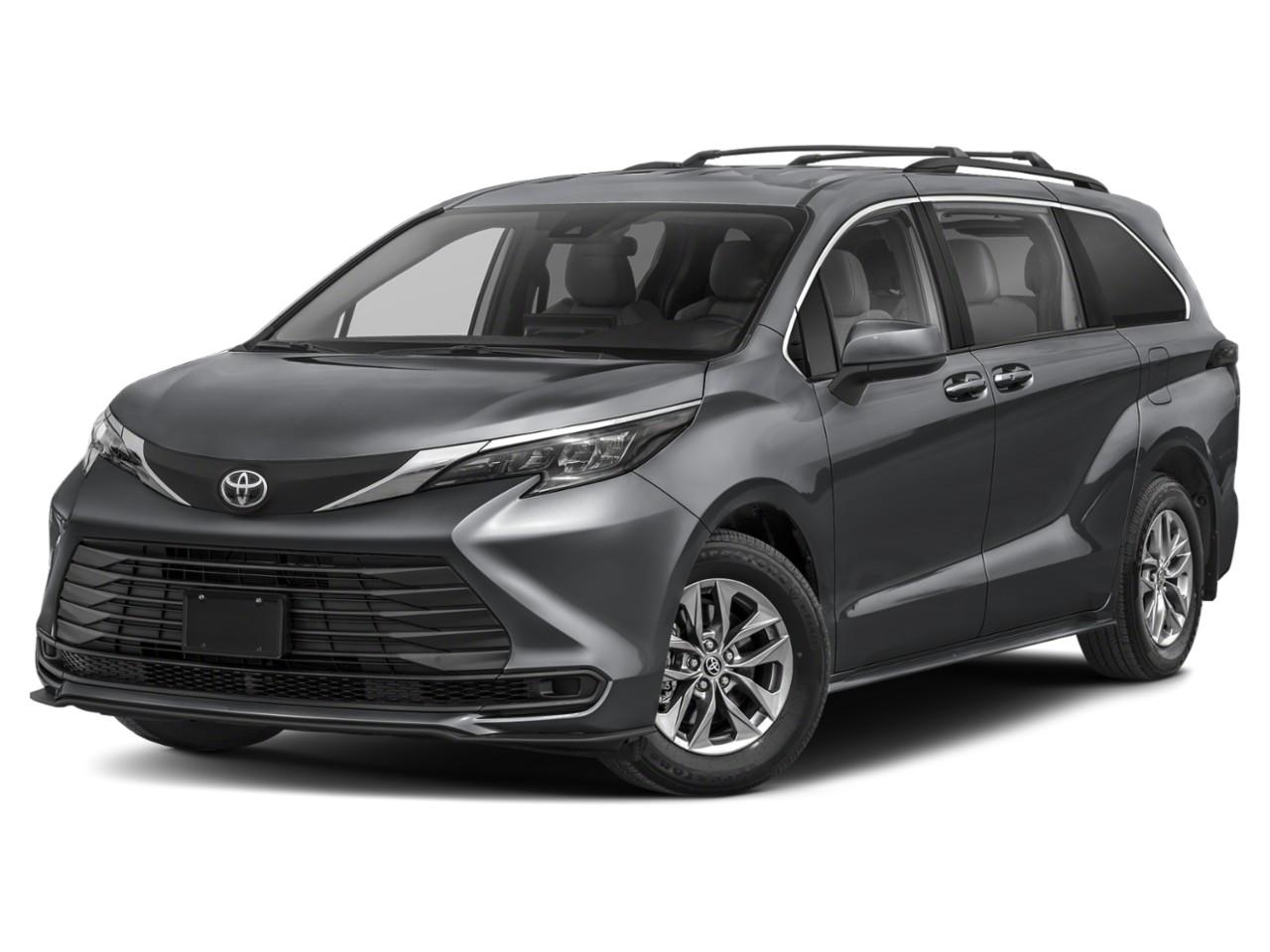 Gray 2026 Toyota Sienna Minivan All-Wheel Drive Continuously Variable Transmission