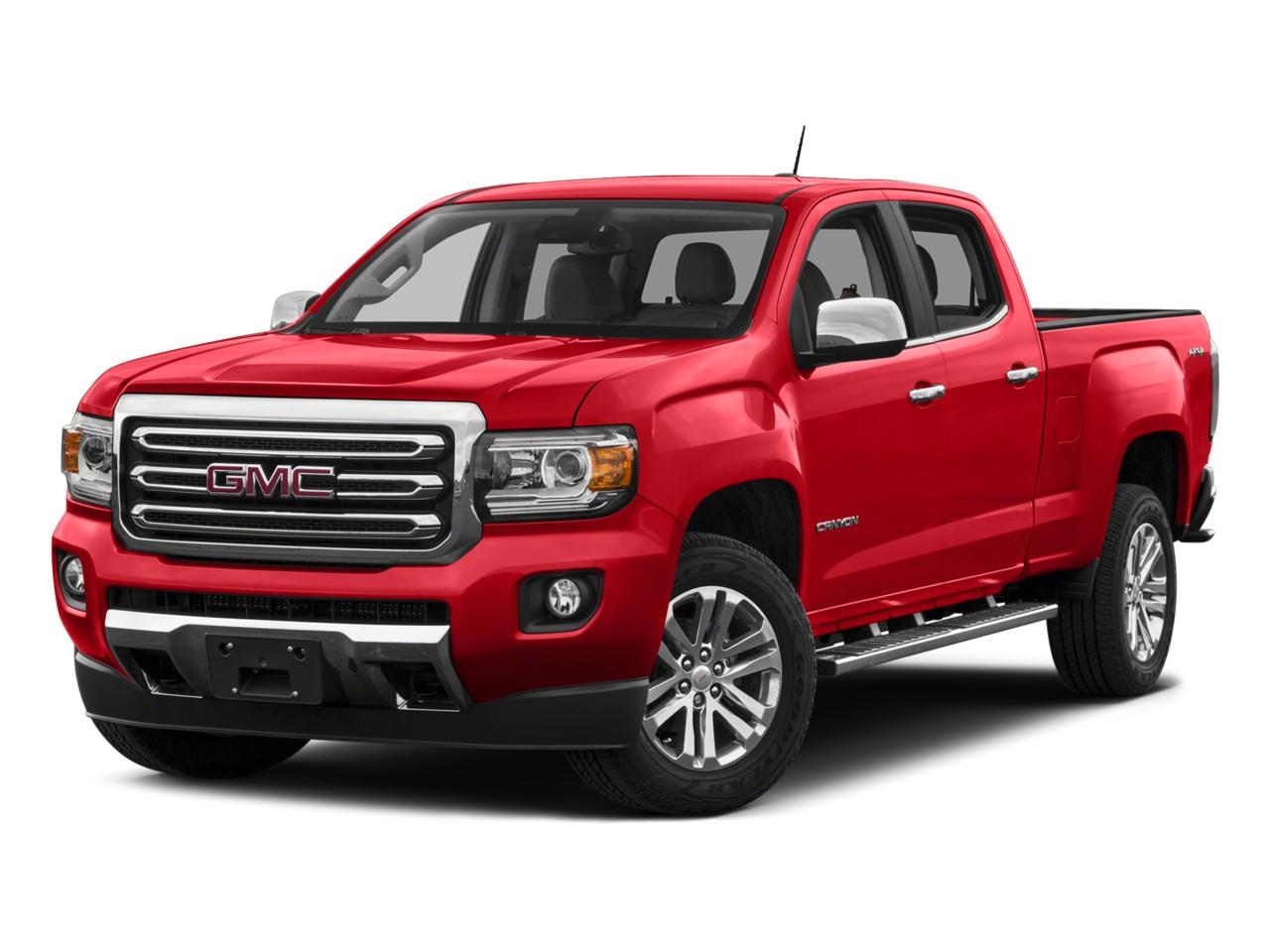 Red 2015 GMC Canyon Pickup Truck Four-Wheel Drive 6-Speed Automatic