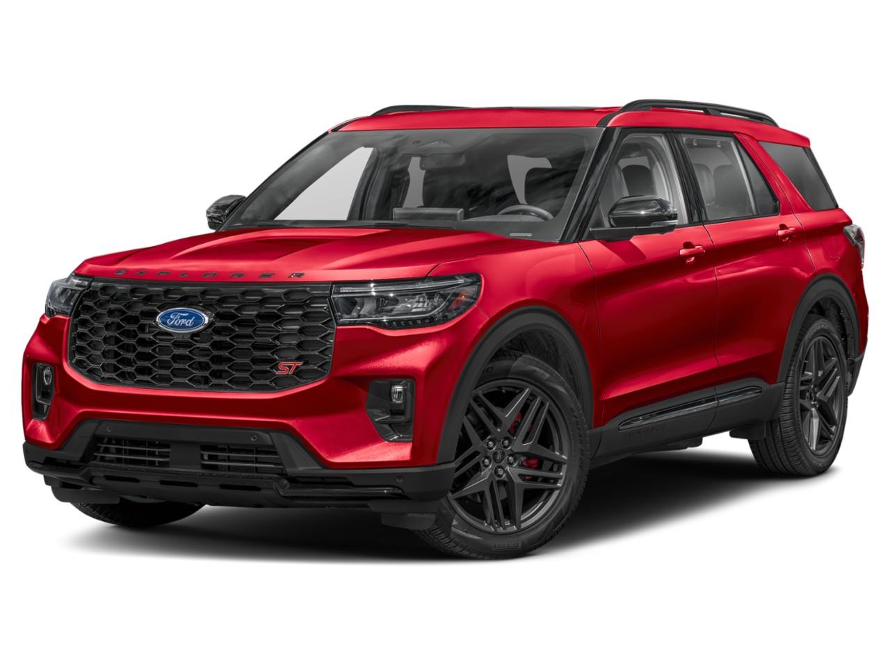 Red 2026 Ford Explorer SUV / Crossover All-Wheel Drive Automatic