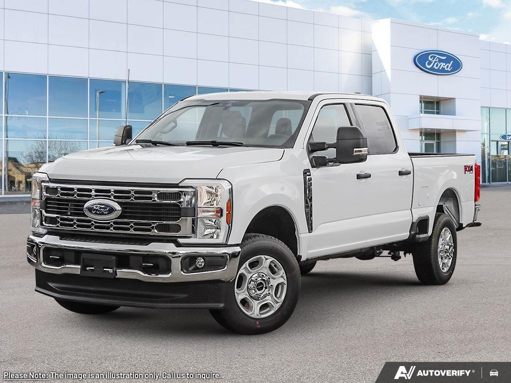 White 2026 Ford F-350 Super Duty Pickup Truck Four-Wheel Drive Automatic