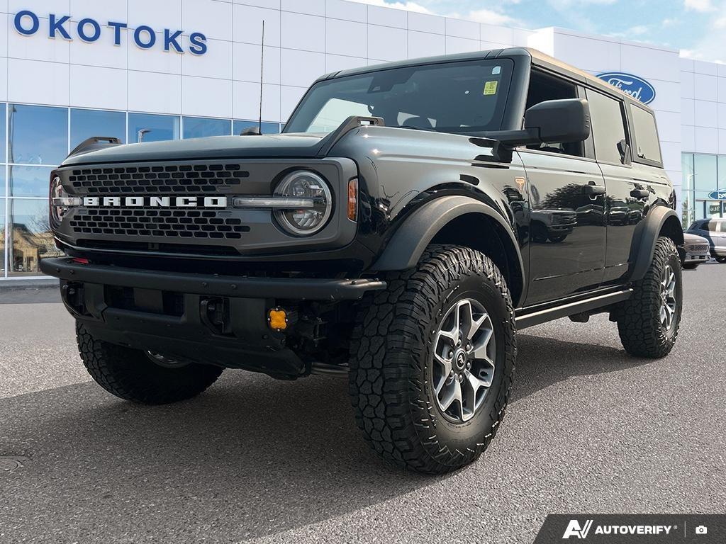 Black 2024 Ford Bronco SUV / Crossover Four-Wheel Drive Automatic