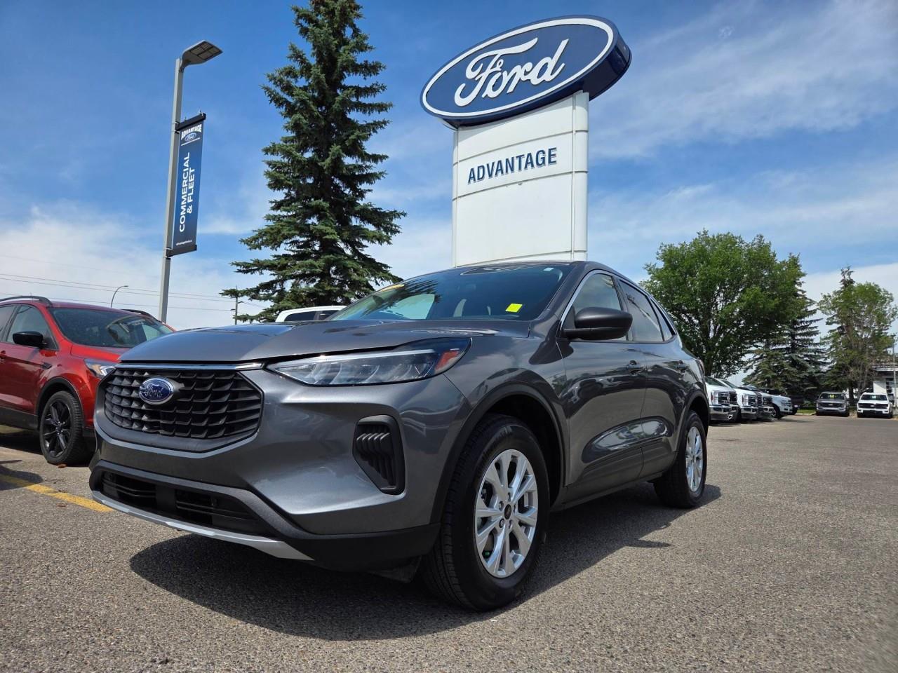 Gray 2024 Ford Escape SUV / Crossover All-Wheel Drive 8-Speed Automatic