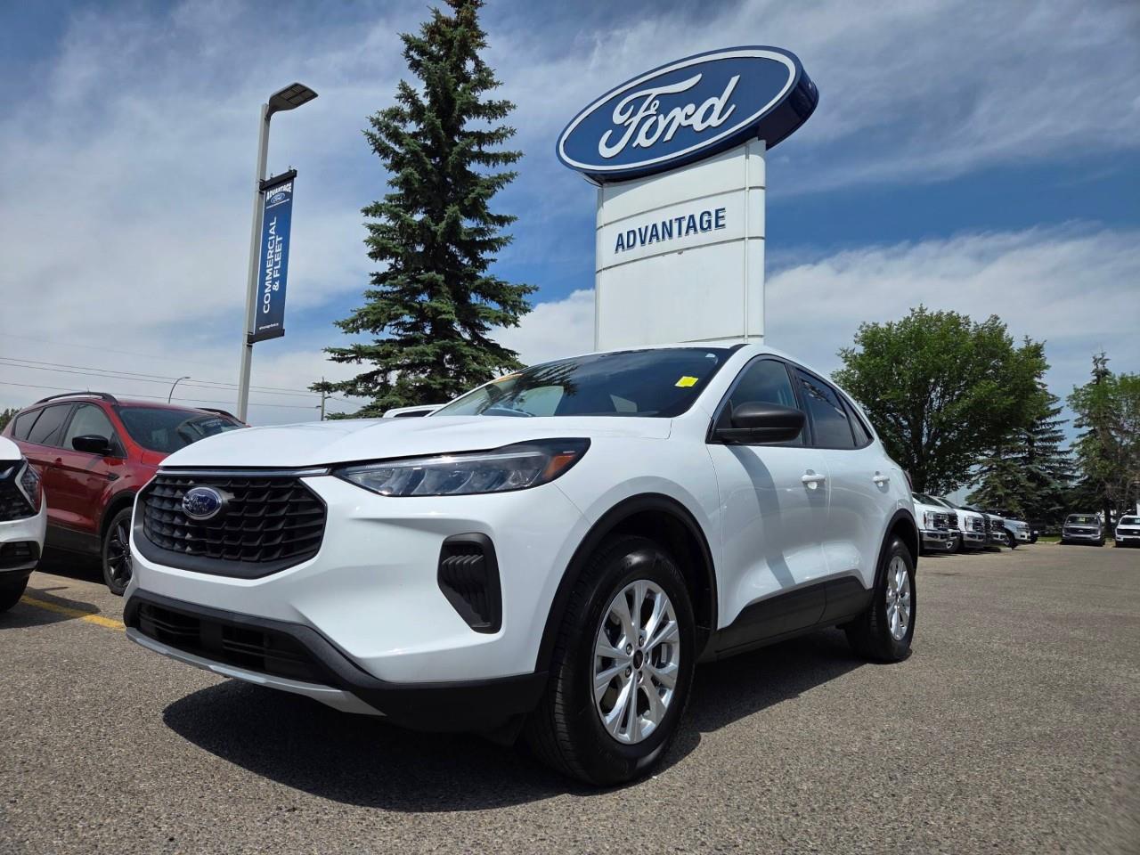 White 2024 Ford Escape SUV / Crossover All-Wheel Drive 8-Speed Automatic