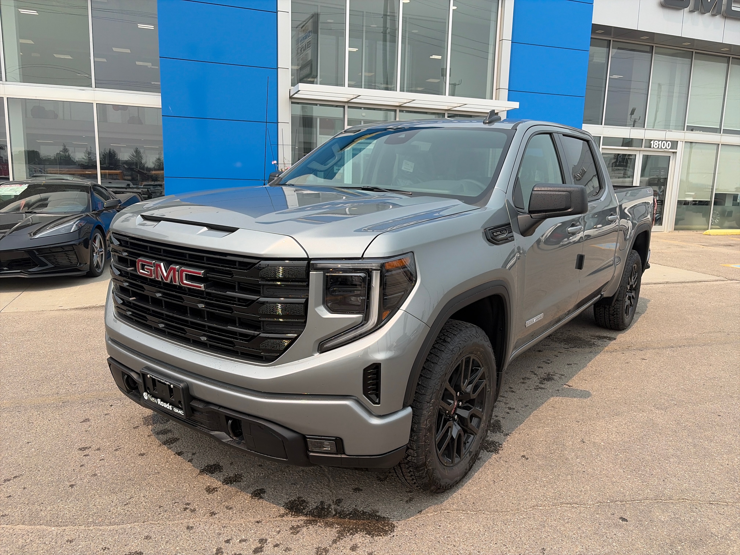 Gray 2026 GMC Sierra 1500 Pickup Truck Four-Wheel Drive 8-Speed Automatic