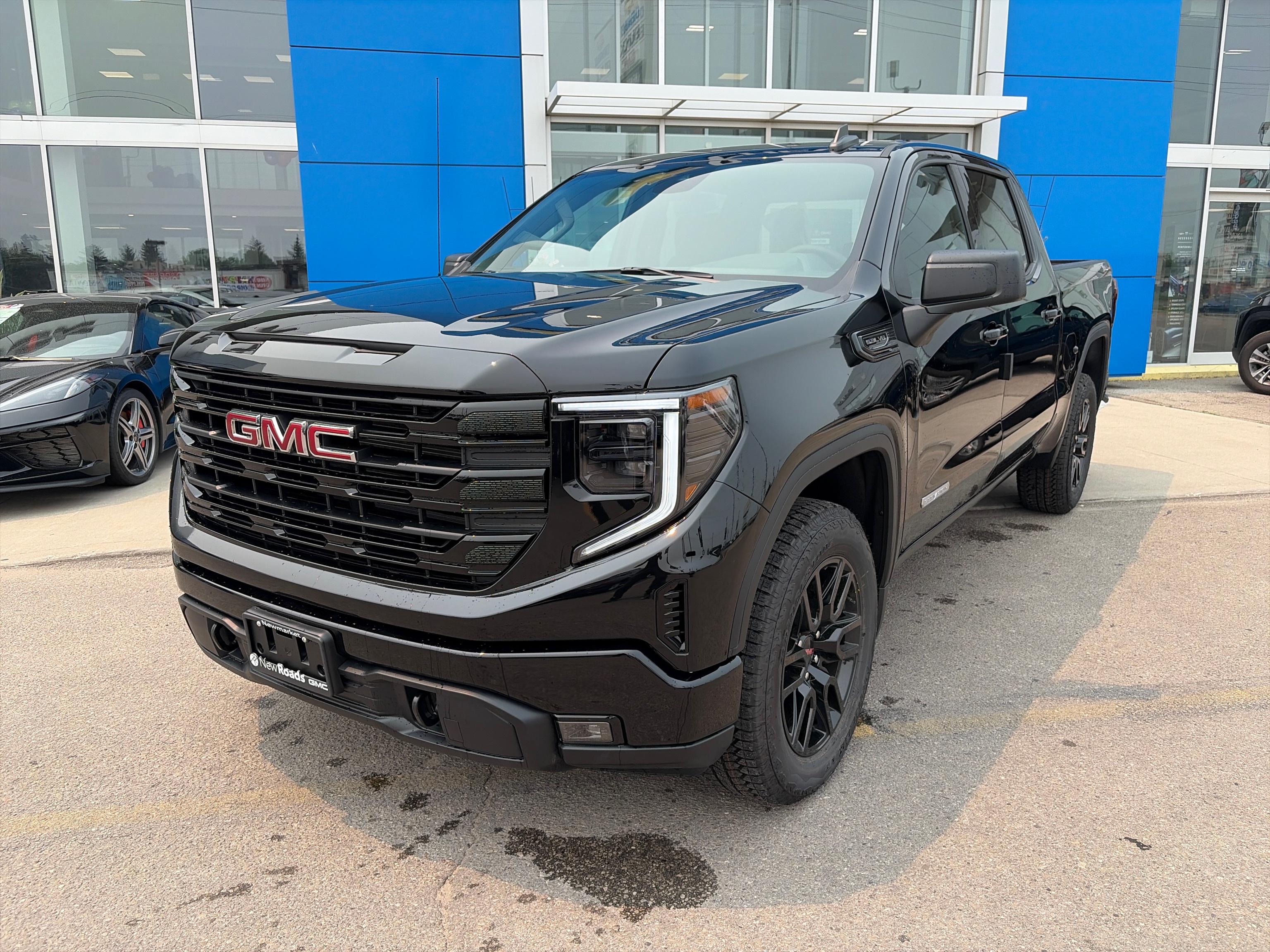 Black 2026 GMC Sierra 1500 Pickup Truck Four-Wheel Drive 8-Speed Automatic
