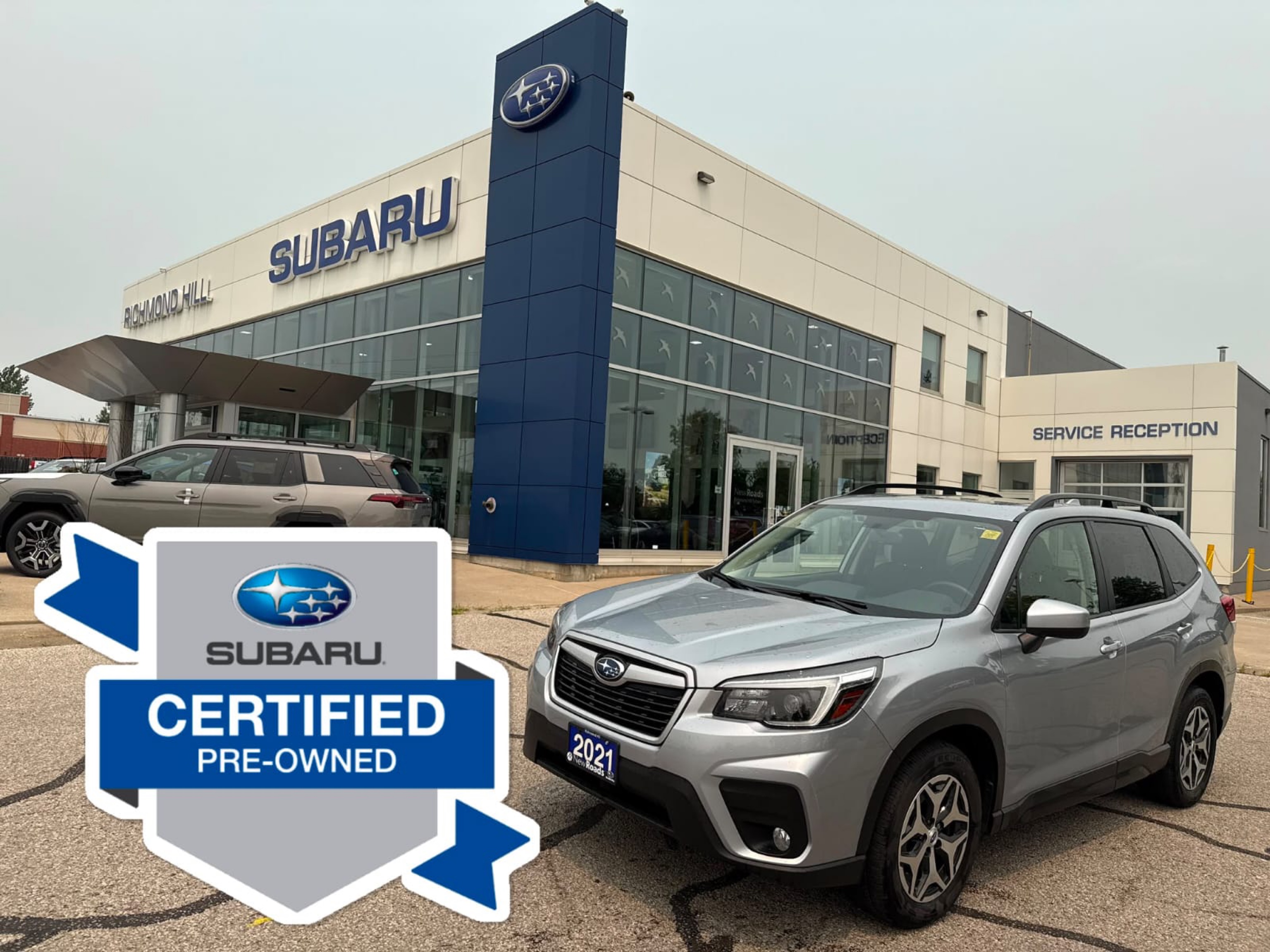 Silver 2021 Subaru Forester Wagon  Continuously Variable Transmission