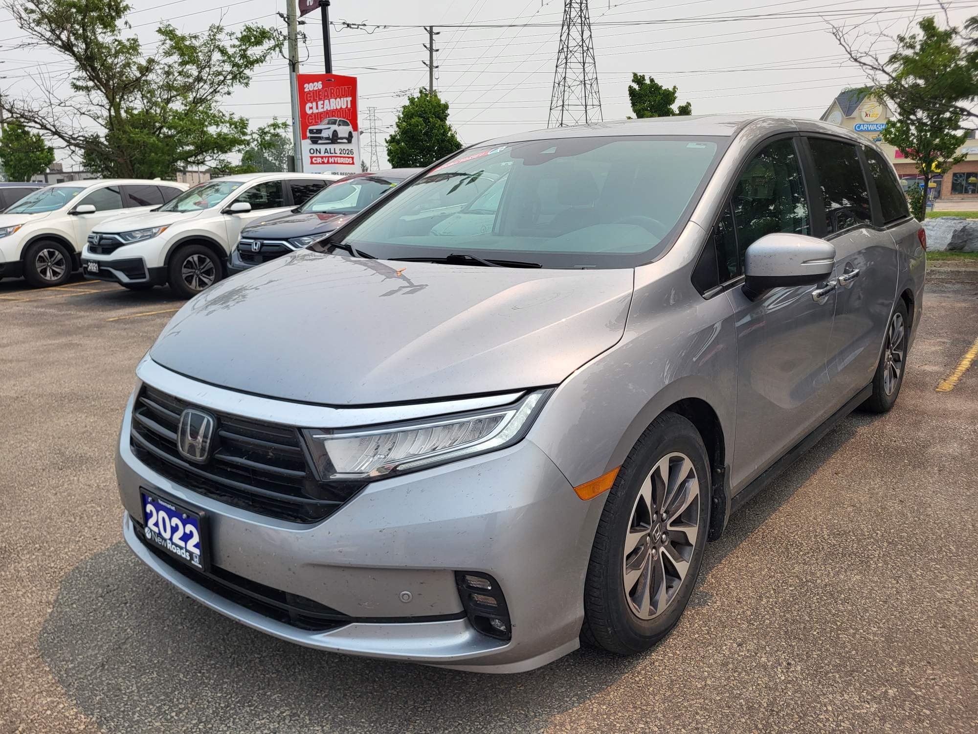 Silver 2022 Honda Odyssey Minivan  Automatic