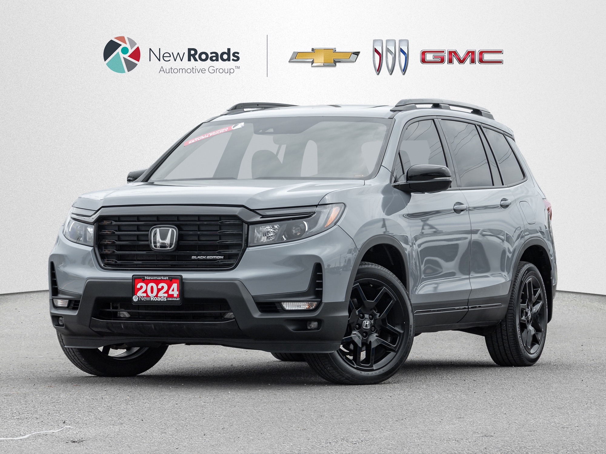 Gray 2024 Honda Passport SUV / Crossover All-Wheel Drive 9-Speed Automatic
